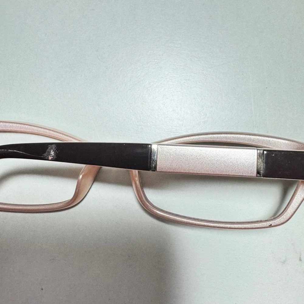 Juicy Couture Berkin ERN 135 Black Rose Gold Eyeglasses Frames Queen Everything